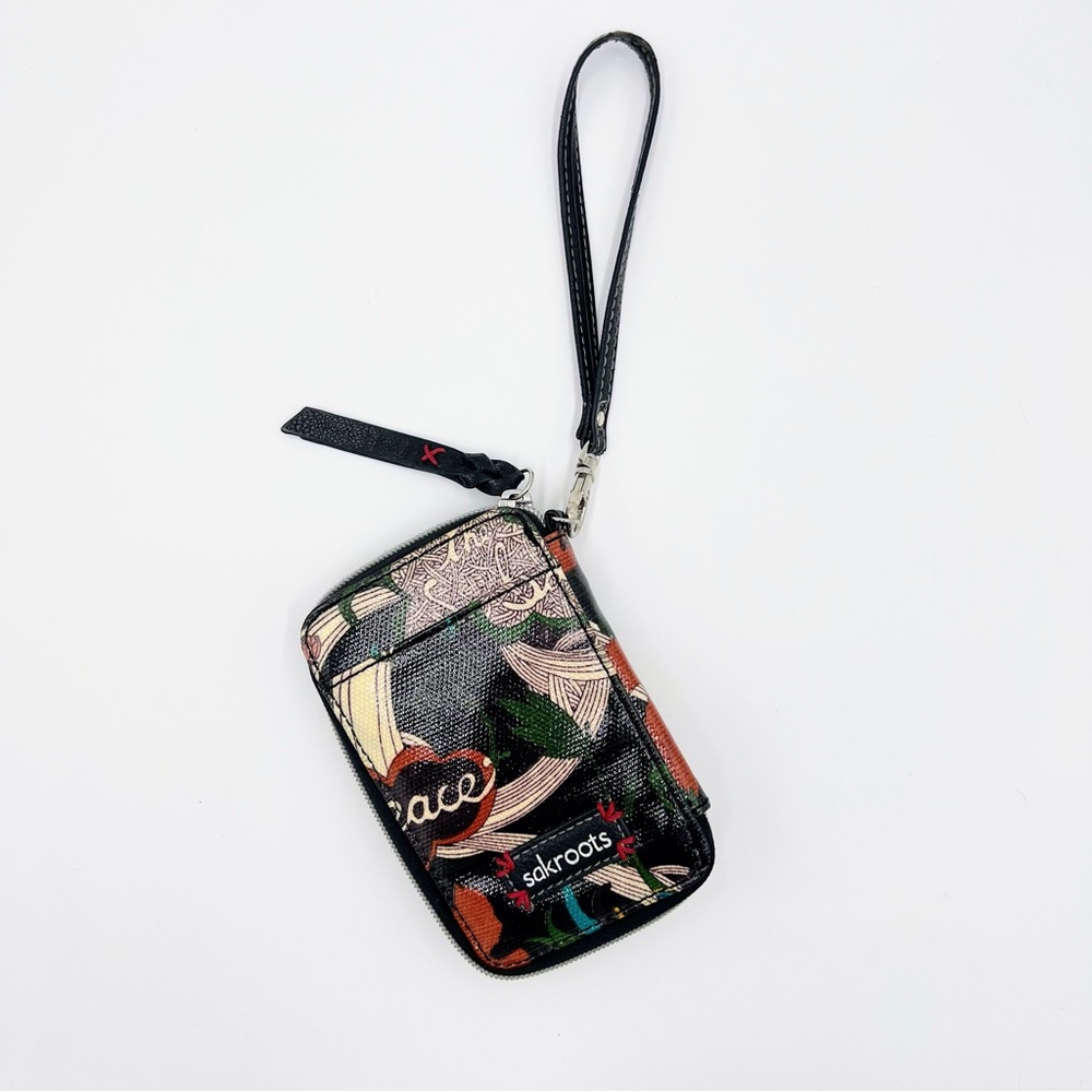 Sakroots Wristlet Abstract Pattern